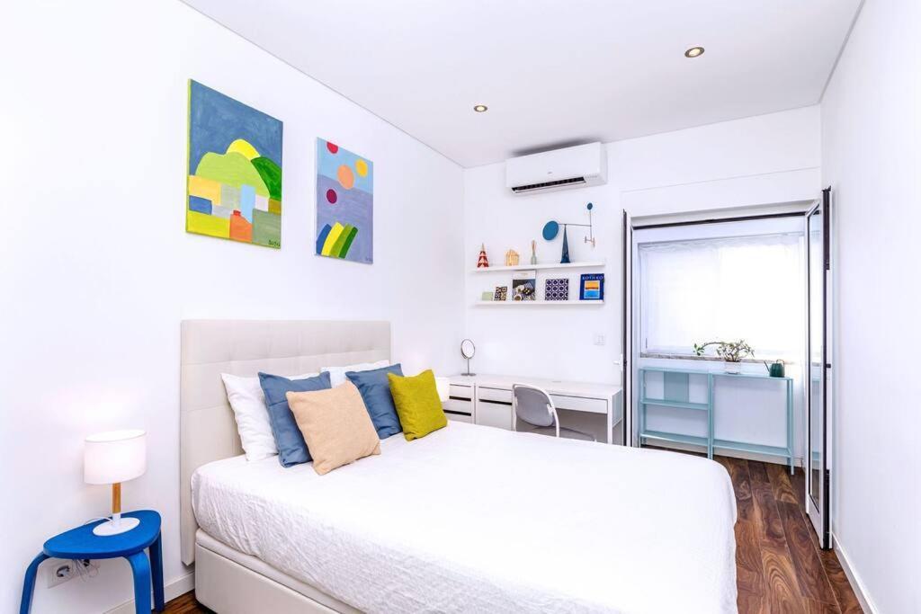 Cozy Bright Space With Landscape And Air Conditioner Lisboa Екстериор снимка