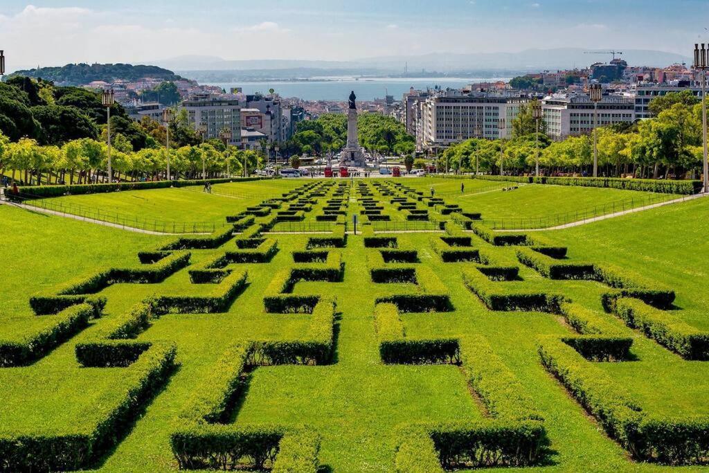 Cozy Bright Space With Landscape And Air Conditioner Lisboa Екстериор снимка
